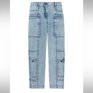 Proenza Schouler White Label high-rise straight-leg jeans